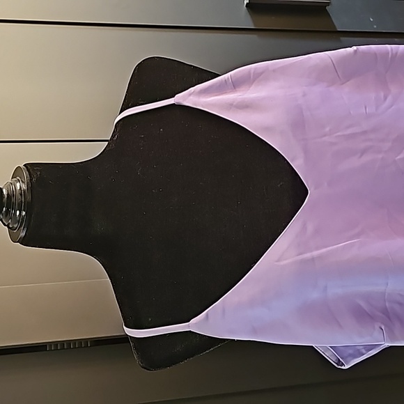 Flowy lightweight Lilac purple summer tank BNWT sz XXL adjustable beach vacation - Picture 5 of 10